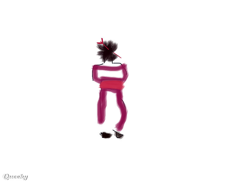 800x600 Asian Woman A People Speedpaint Drawing