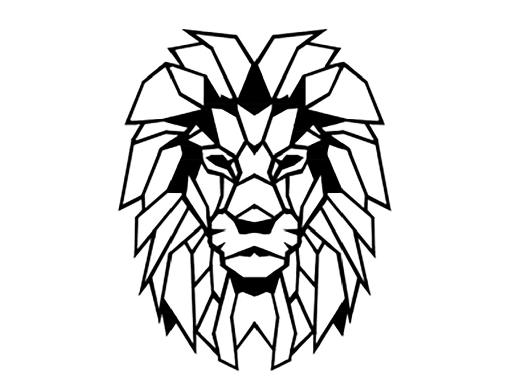 1020x765 Lion Metal Deco