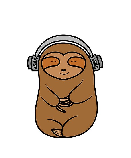 458x550 Asmr Happy Chill Sloth Photographic Prints