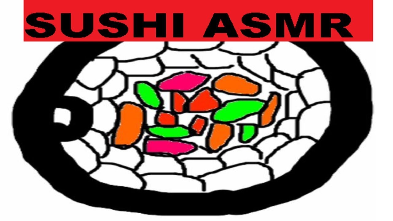 1280x720 Asmr Sushi Drawing Video