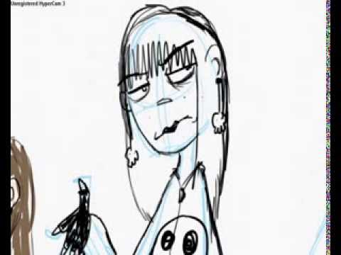480x360 part two asmr doodle session soft spoken, pen scratching