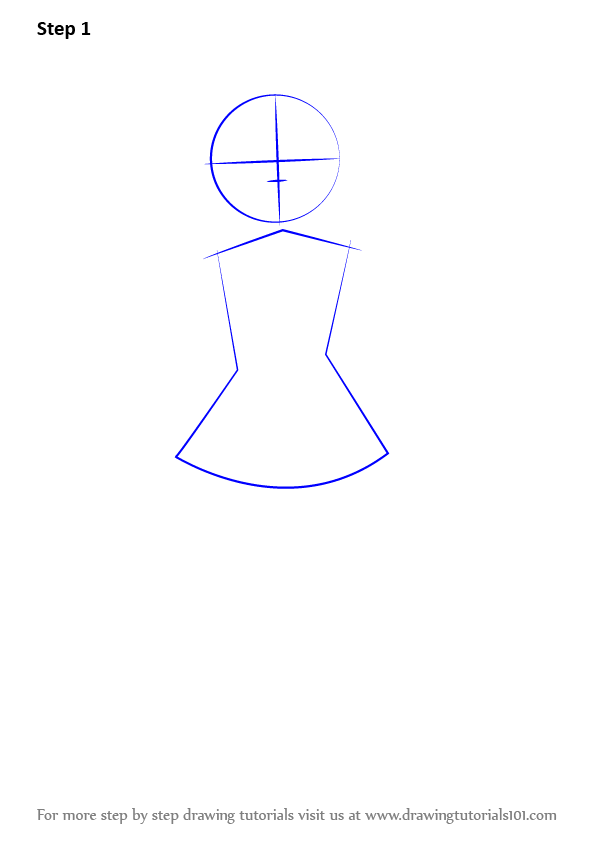 596x843 Learn How To Draw Tanzaku Aso From Medaka Box