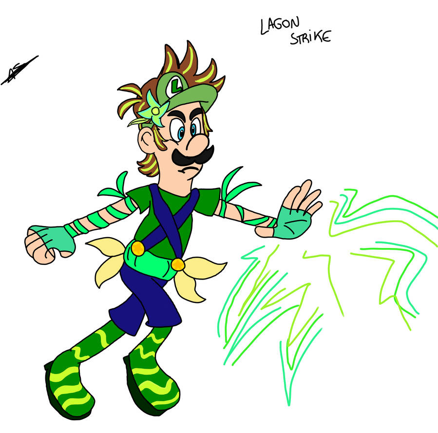 899x889 Ocean Power Luigi Attack