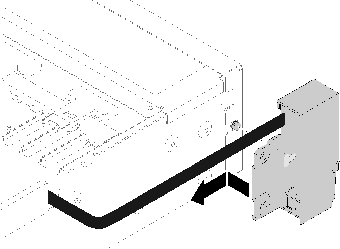 1351x987 install the front vga assembly