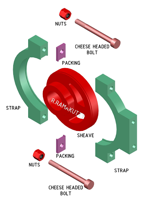 461x640 Machine Drawing Eccentric