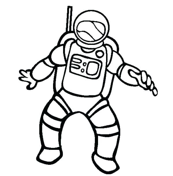 Astronaut Drawing | Free download on ClipArtMag