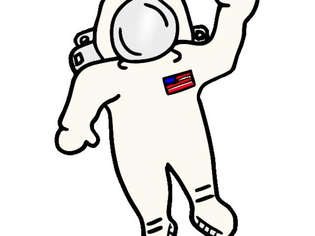 Astronaut Line Drawing