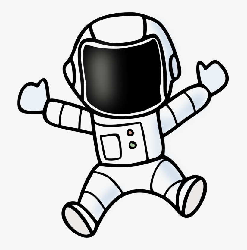 820x830 Astronaut Space Suit Outer Space Line Art Can Stock