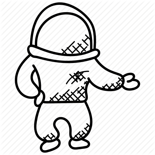 512x512 Missile Drawing Astronaut Huge Freebie! Download For Powerpoint