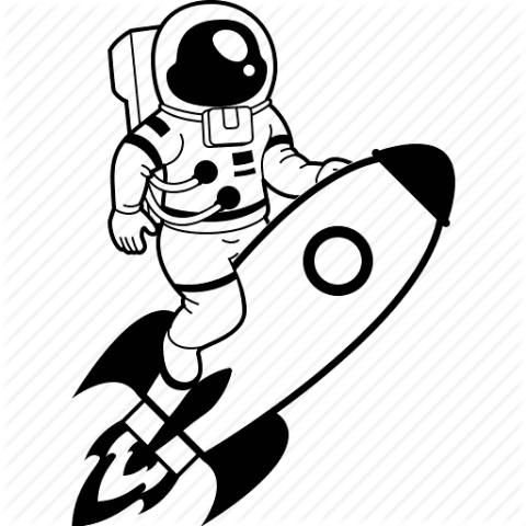 480x480 Astronaut Easy Draw Transparent Png Clipart Free Download