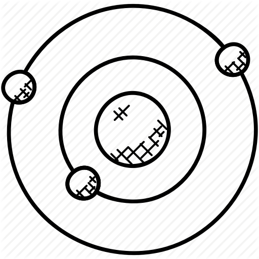 512x512 astronomy, global technology, orbit, solar system, space science icon