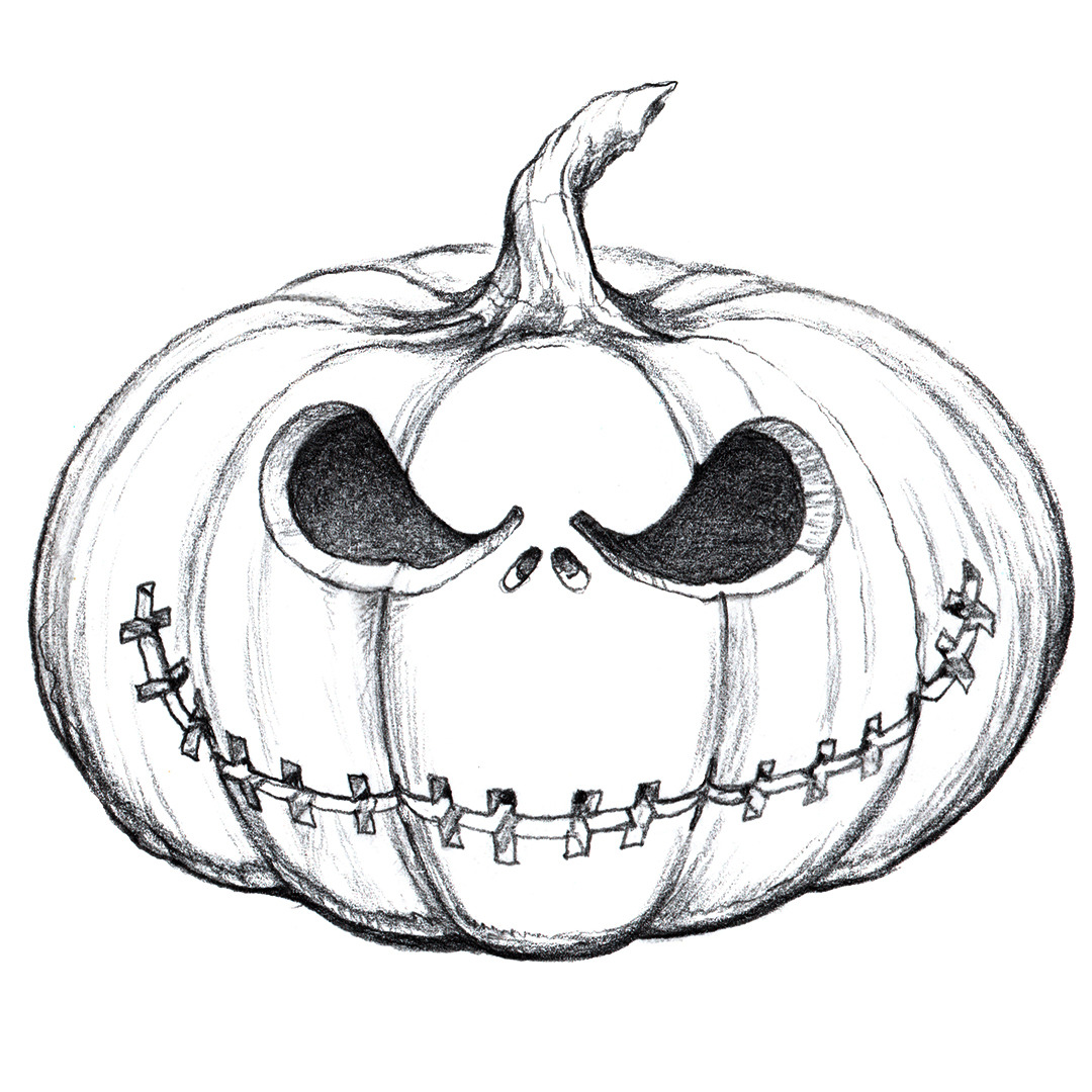 1080x1080 Pumpkin Drawing Asymmetrical For Free Download