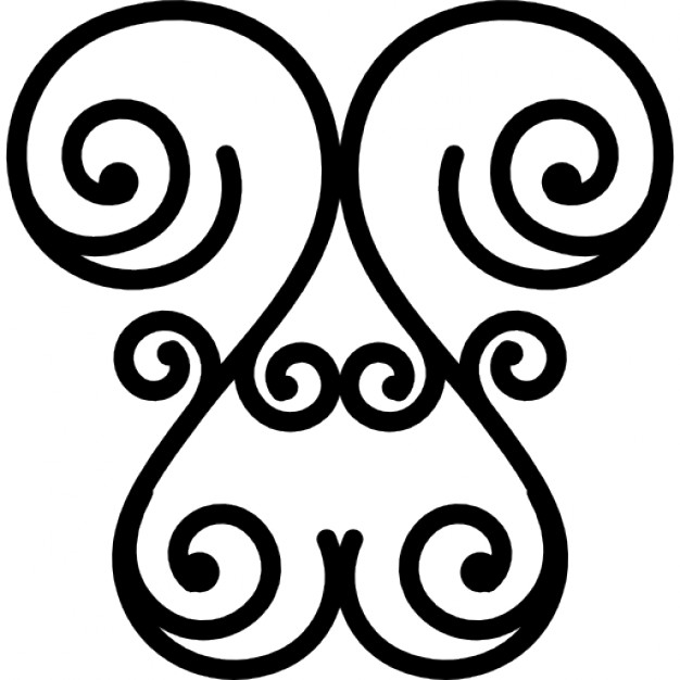 626x626 Asymmetric Drawing Asymmetrical Flower For Free Download