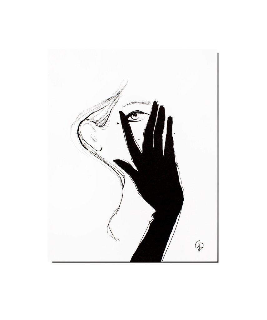 855x1024 Glove Poster Shop Atelier Illustration, Art