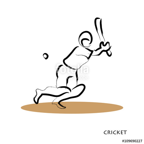 500x500 Hand Drawn Vector Sport Athlete Silhouette Isolated Sportsman