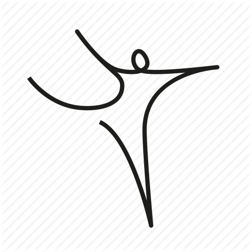 512x512 Athlete, Figure Skating, Line Drawing, Olympic, Sports, Winter