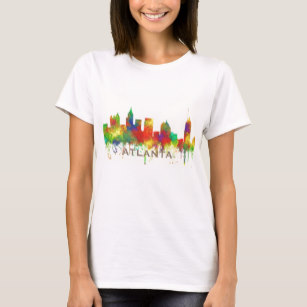 307x307 Atlanta Georgia Usa Skyline T Shirts