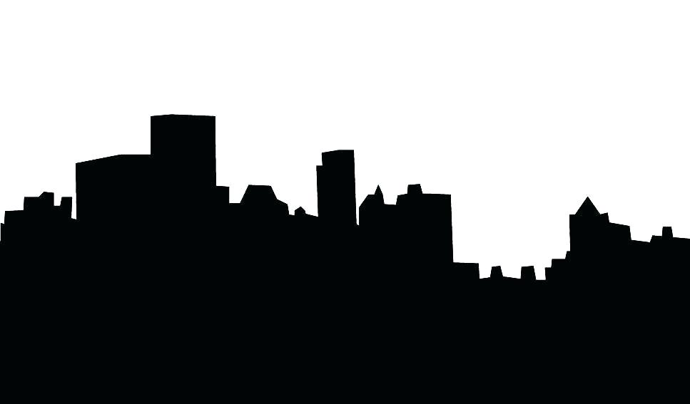 967x567 Atlanta Skyline Silhouette Skyline Detailed Vector