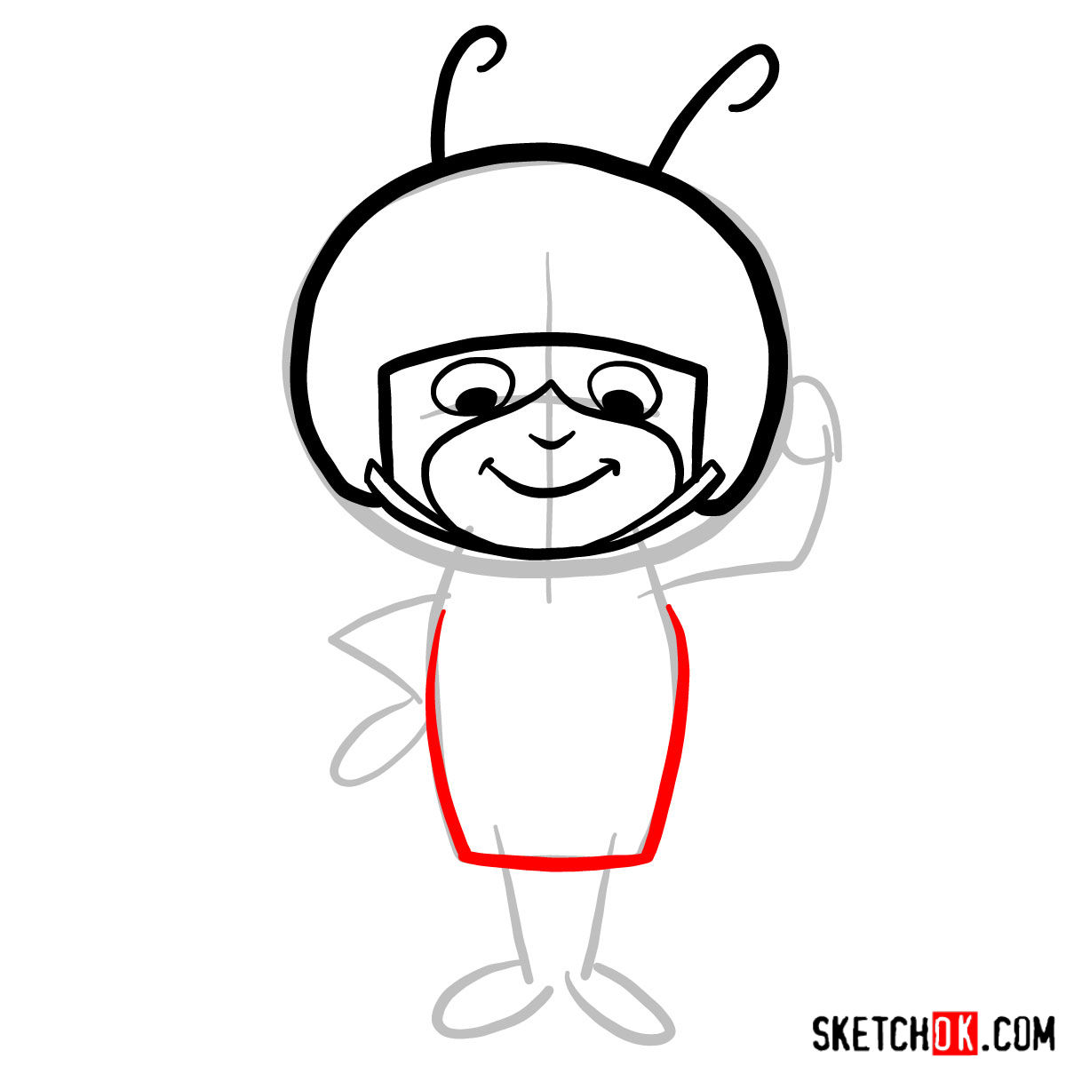1200x1200 How To Draw Atom Ant