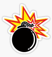 210x230 Bomb Drawing Stickers Redbubble