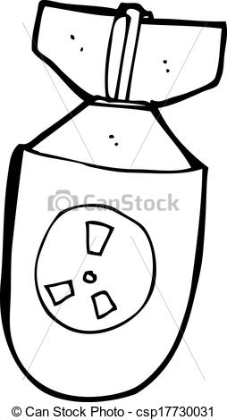 254x470 Cartoon Atom Bomb