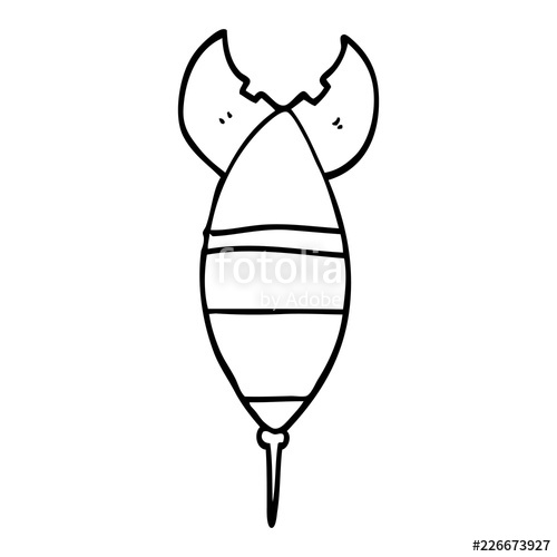 500x500 Line Drawing Cartoon Nuclear Bomb Stock Image And Royalty Free