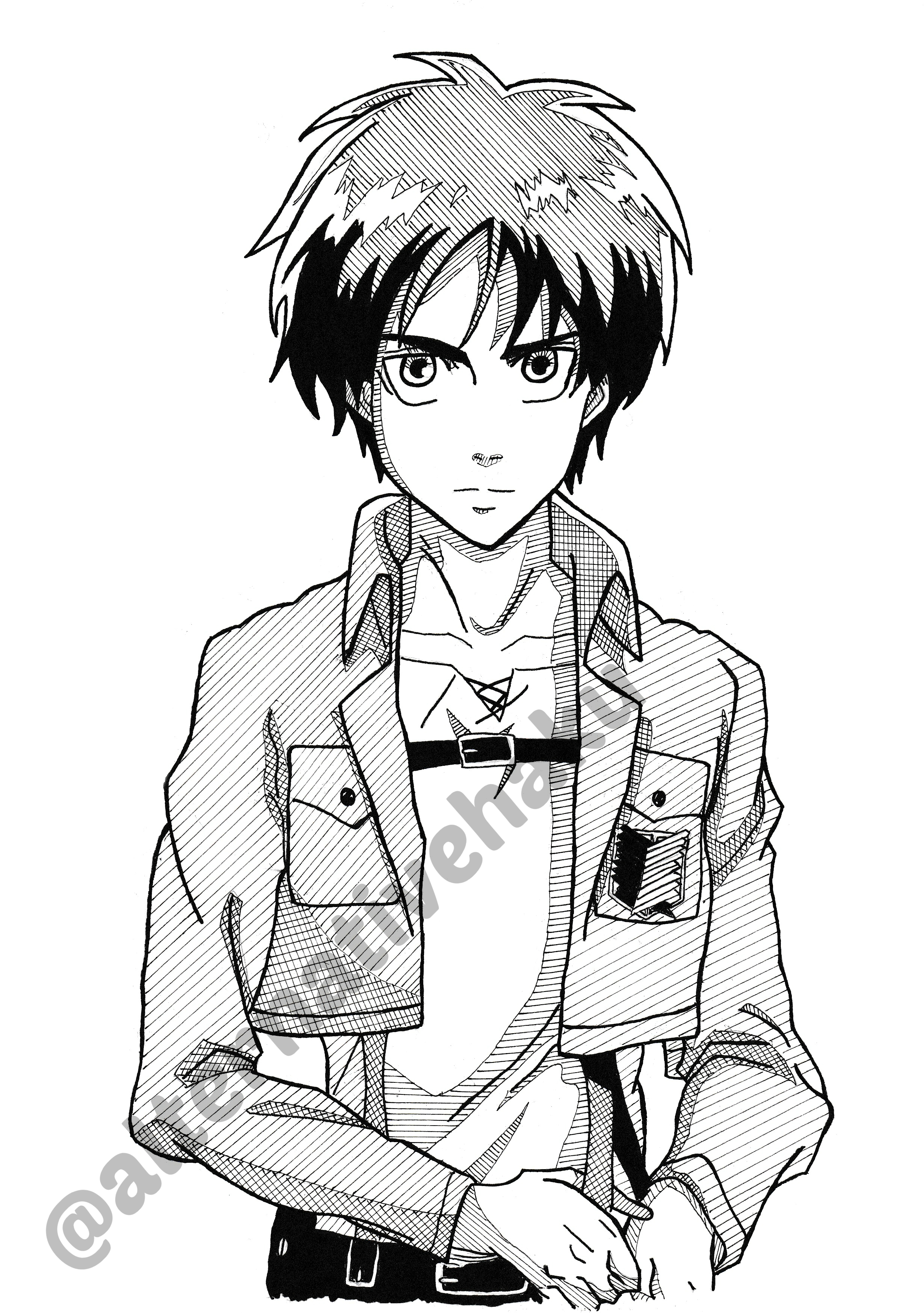 2460x3504 eren yaeger from attack on titan alternative haku