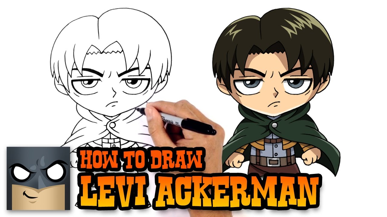 1280x720 How To Draw Levi Ackerman Attack On Titan
