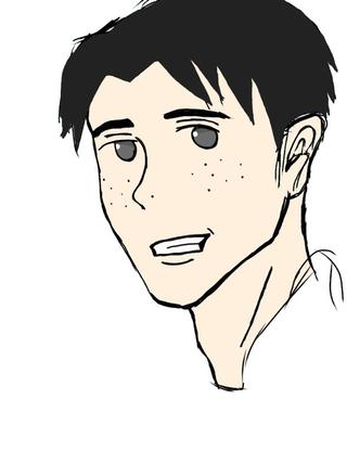 320x427 marco from attack on titan, i hate drawing electronically because