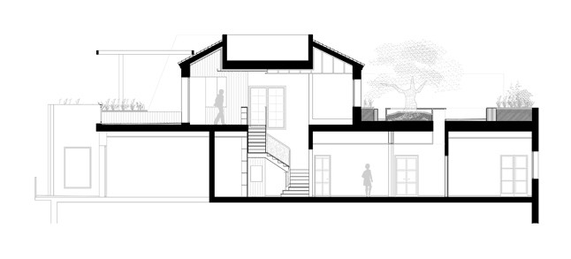 646x293 gallery of interior restoration of an attic duplex cavaa