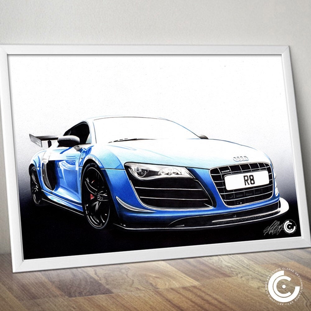 1000x1000 Audi Limited Edition Print Personalise Plate Etsy