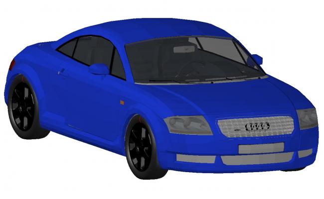 650x400 Creative Audi Car Block Drawing Details Dwg