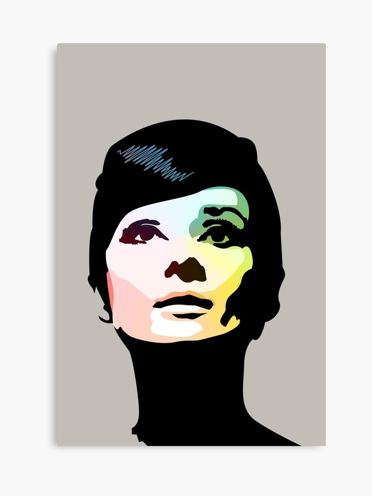 750x1000 audrey hepburn canvas print