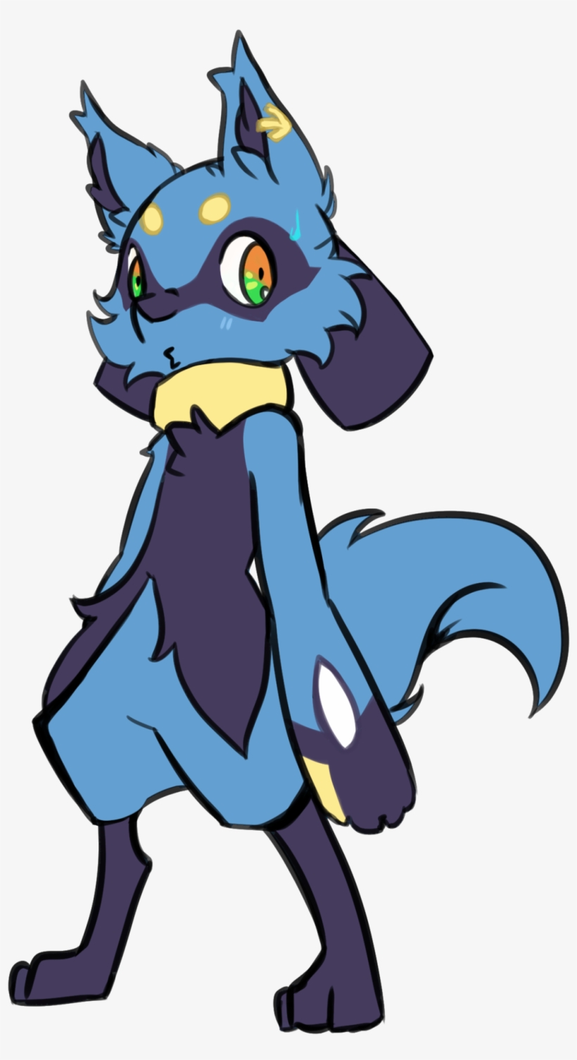 820x1507 aura drawing riolu clip transparent download