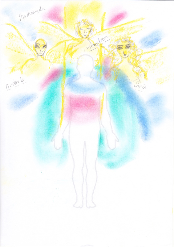 565x800 aura drawings psychic readings