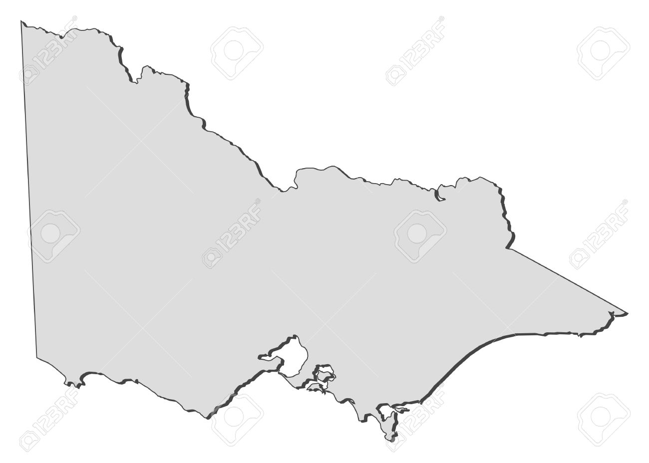 1300x928 Clipart State Outline Australia