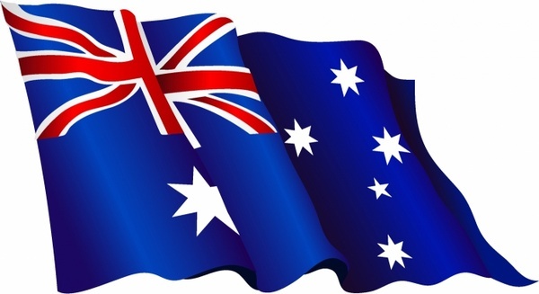 600x327 Australia Flag Free Vector Download