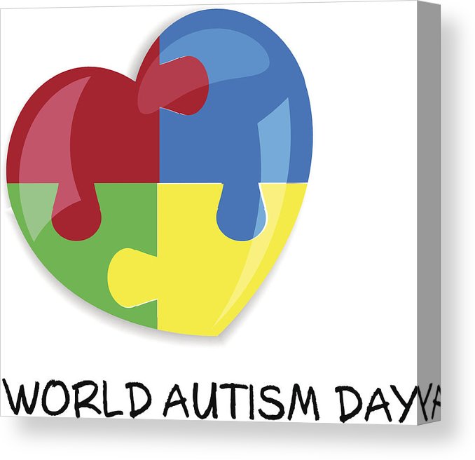 678x656 Autism Awareness Day Card Or Poster Template Vector Illustration