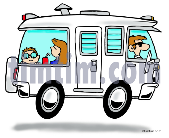 571x464 Free Drawing Of Auto Camper Rv From The Category Cars Trucks Buses