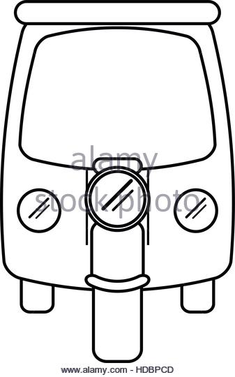 337x540 Auto Rickshaw Clipart Black And White Clipart Station