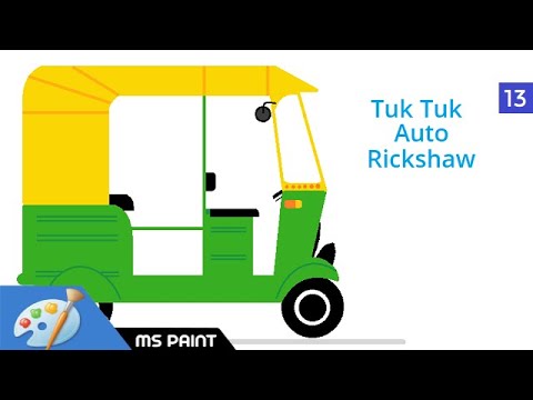 480x360 Download How To Draw An Indian Auto Rickshaw Learnbyart