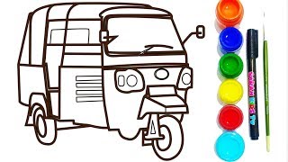 320x180 drawing coloring for kids with tuk tuk fire truck videos books
