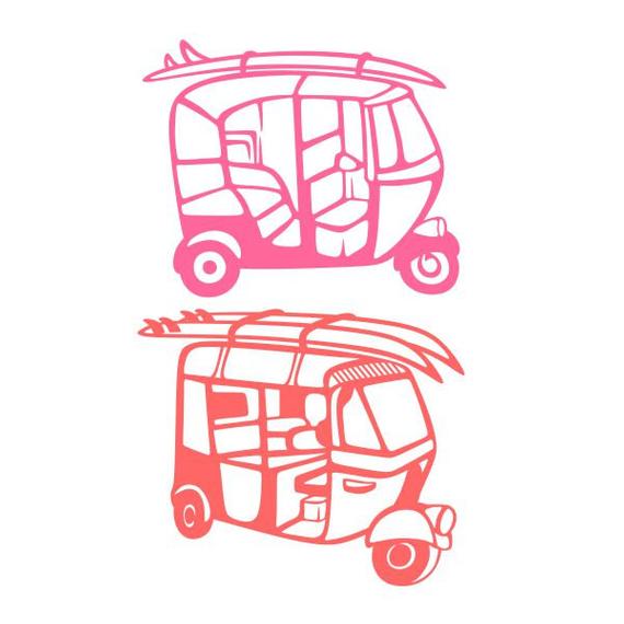 570x570 surf surfing tuk tuk auto rickshaw cuttable design png dxf etsy