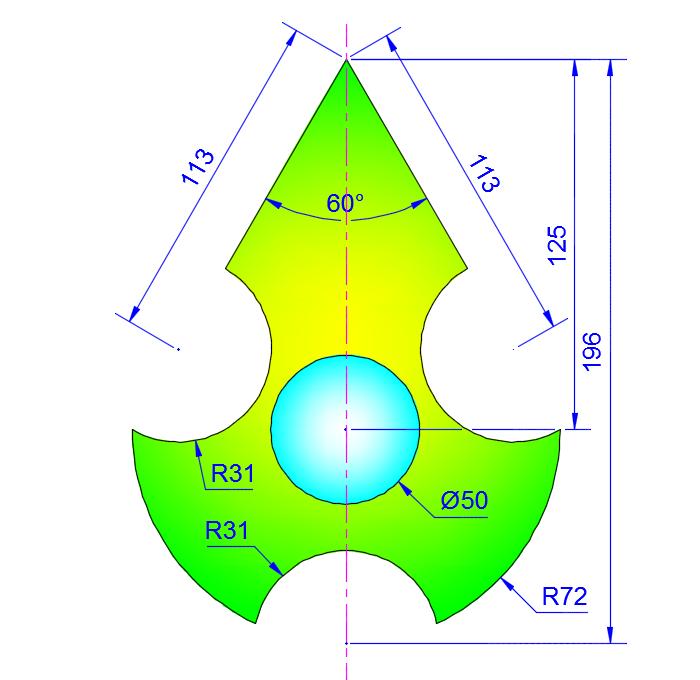 700x680 Autocad Exercises