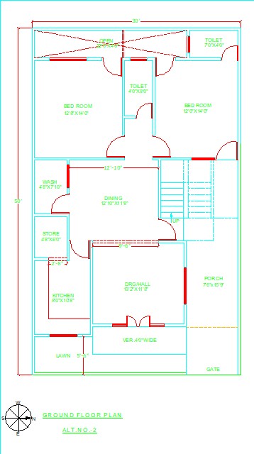 Autocad House Drawing | Free download on ClipArtMag