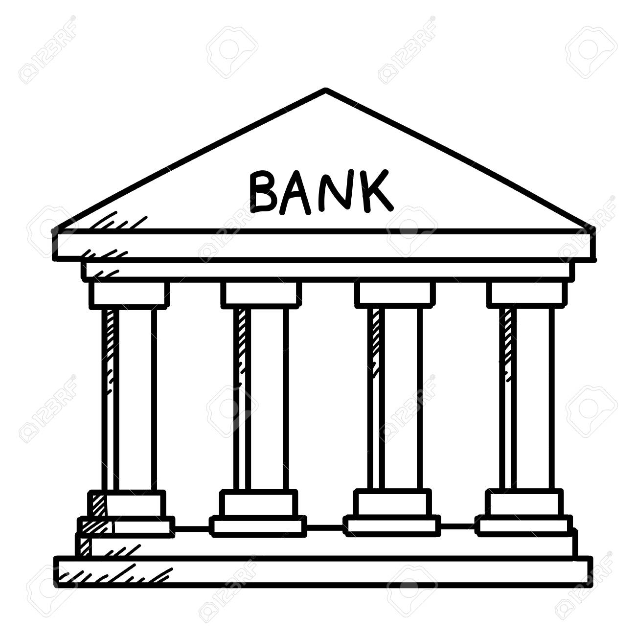 1300x1300 Bank Drawing In Cartoon A Vault Rules Autocad Definition Iydunetwork