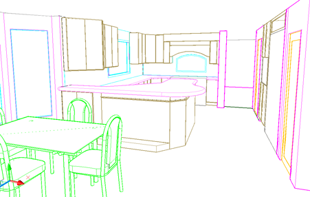 451x286 Kitchen Interior Design Autocad Drawings
