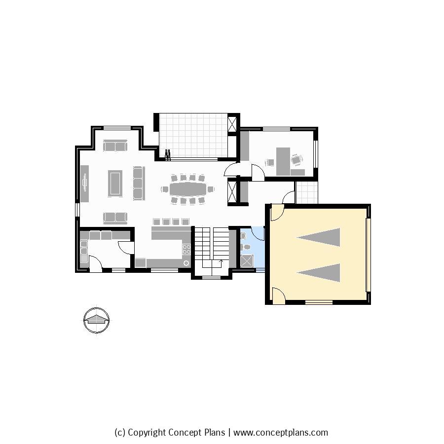 900x900 Concept Plans House Floor Plan Templates In Cad And Pdf Format