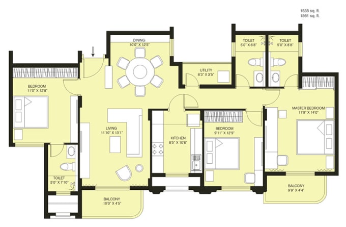 680x445 Do Autocad Drawing Floor Plans
