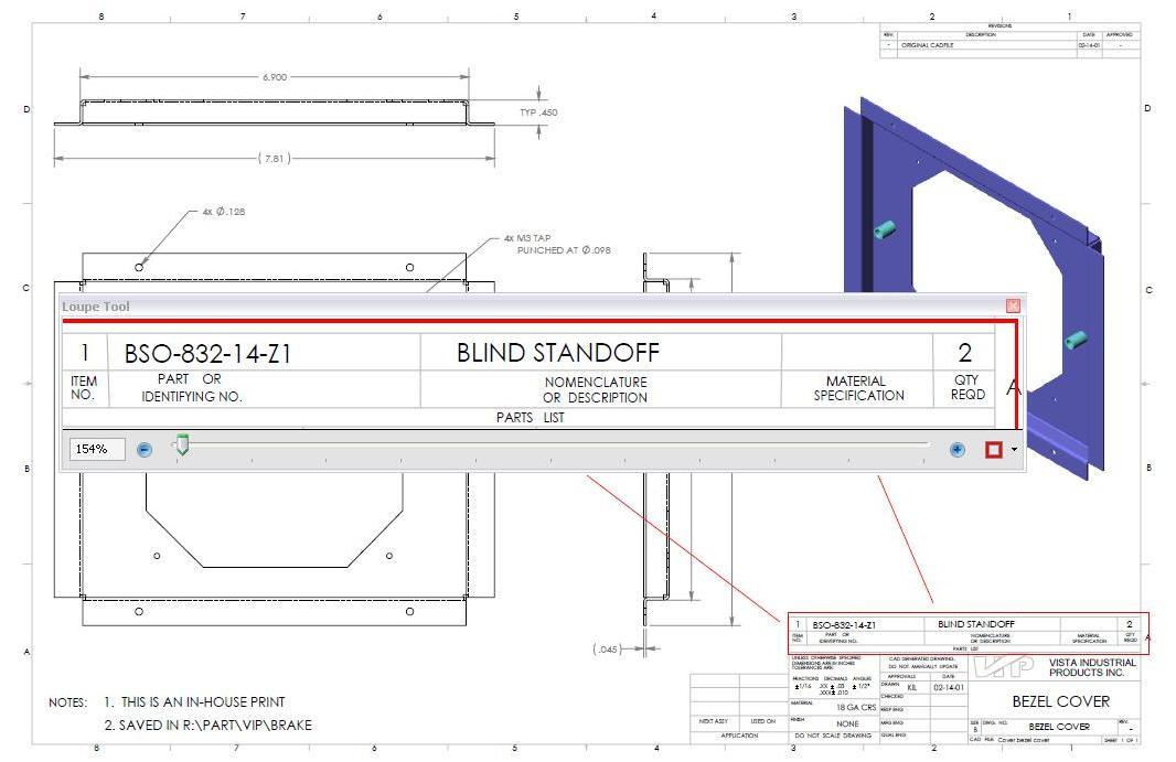 1066x691 How To Read A Manufacturing Drawing Vista Industrial Products, Inc